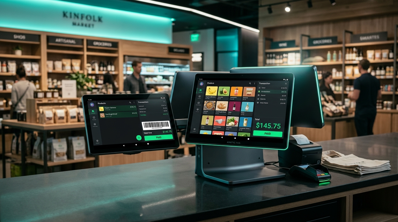 Kasir EVO Dual-Screen Android POS Terminal